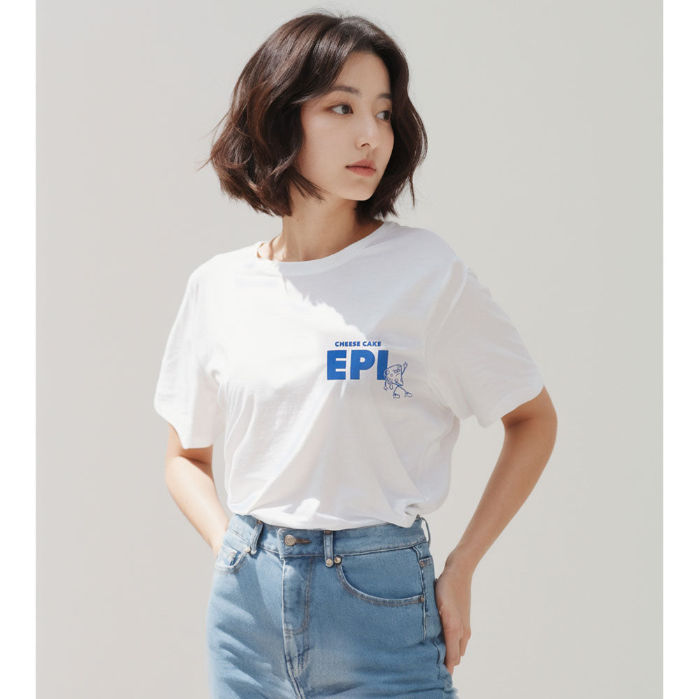 チーズケーキ「EPI」 オリジナル半袖Tシャツ – CHEESE CAKE epi